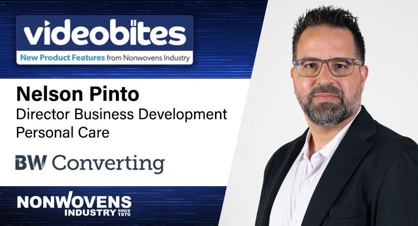 VideoBites: BW Converting Discusses Hygiene Machinery Capabilities at INDEX 26